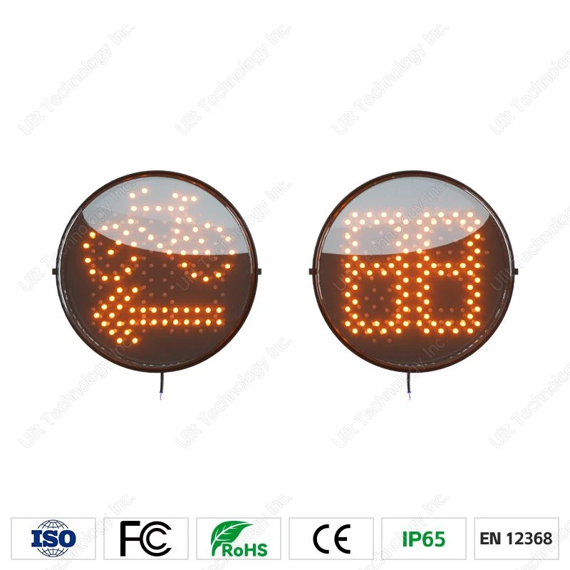 Yellow Arrow Traffic Signal
